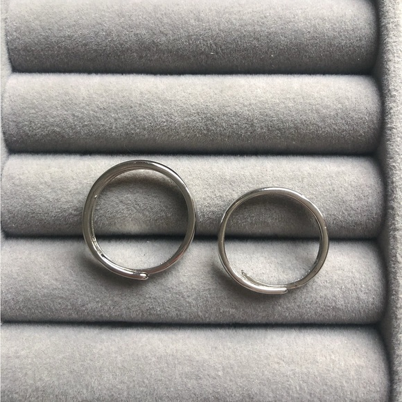 🌟🌟Silver Couple Rings - Picture 2 of 11